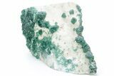 Green Fluorescent Cubic Fluorite Crystals - Madagascar #221159-4